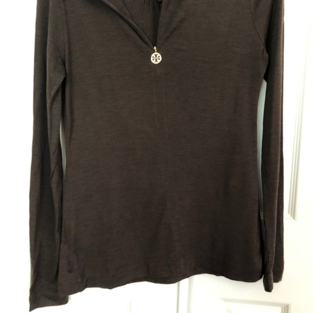 Tory Burch Brown Wool Blend Top - Picture 7 of 14